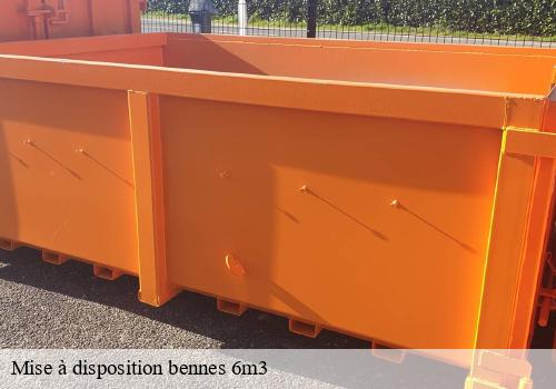 Mise à disposition bennes 6m3  gregy-sur-yerre-77166 DM Bennes