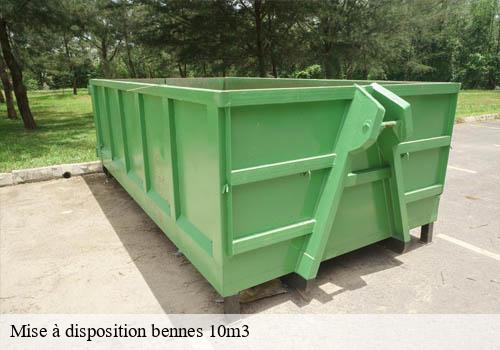 Mise à disposition bennes 10m3  brou-sur-chantereine-77177 VD Bennes