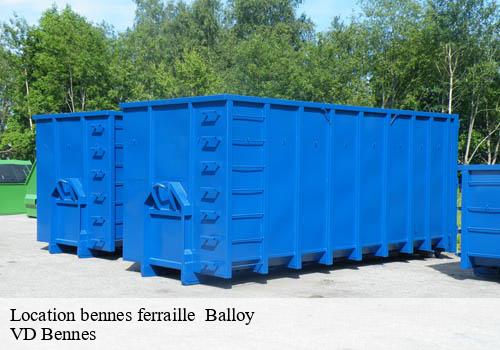 Location bennes ferraille   balloy-77118 VD Bennes