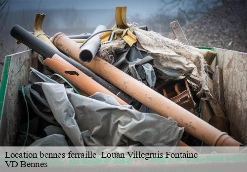 Location bennes ferraille   louan-villegruis-fontaine-77560 VD Bennes