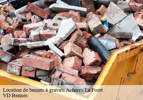 Location de bennes à gravats  acheres-la-foret-77760 VD Bennes