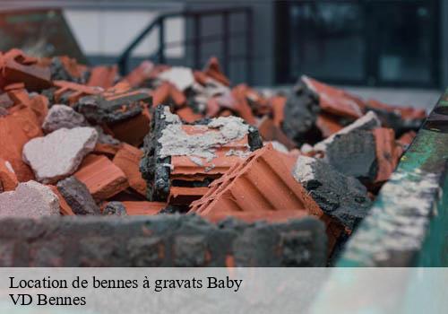 Location de bennes à gravats  baby-77480 VD Bennes