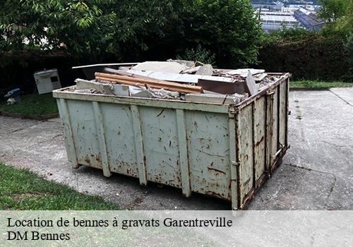 Location de bennes à gravats  garentreville-77890 DM Bennes