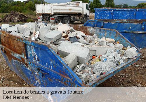 Location de bennes à gravats  jouarre-77640 DM Bennes