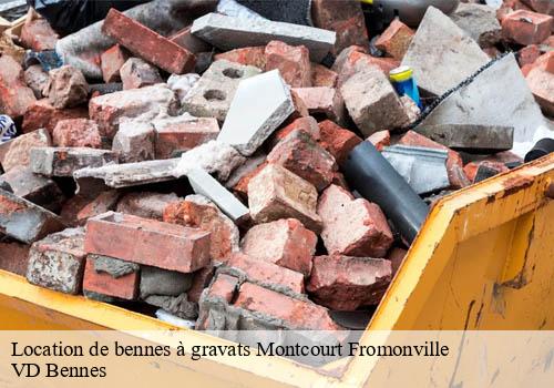 Location de bennes à gravats  montcourt-fromonville-77140 VD Bennes