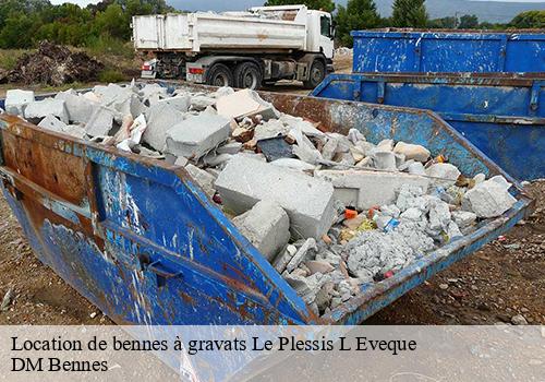 Location de bennes à gravats  le-plessis-l-eveque-77165 DM Bennes