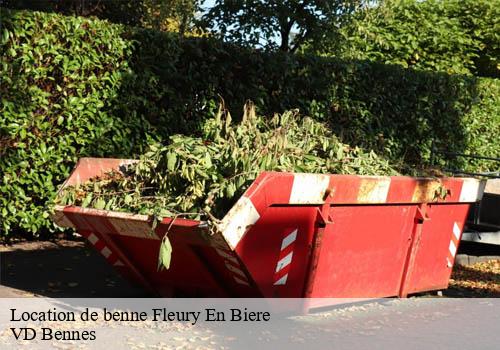 Location de benne  fleury-en-biere-77930 VD Bennes