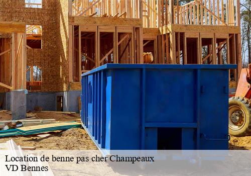 Location de benne pas cher  champeaux-77720 VD Bennes