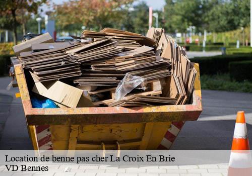 Location de benne pas cher  la-croix-en-brie-77370 VD Bennes