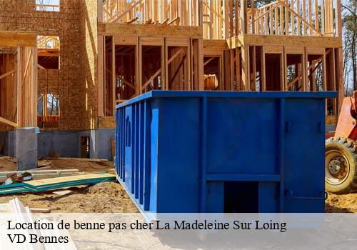 Location de benne pas cher  la-madeleine-sur-loing-77570 VD Bennes