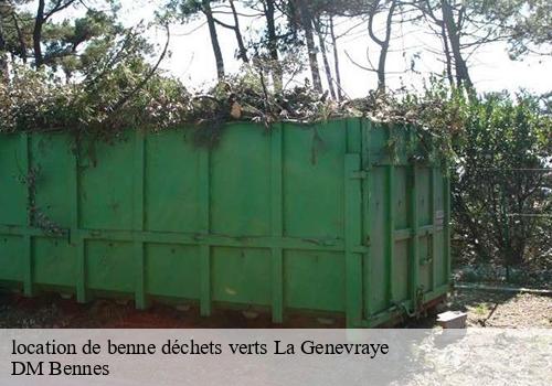 location de benne déchets verts  la-genevraye-77690 DM Bennes