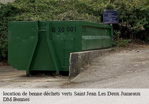 location de benne déchets verts  saint-jean-les-deux-jumeaux-77660 DM Bennes