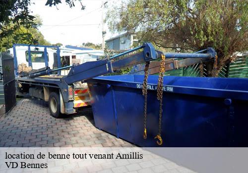 location de benne tout venant  amillis-77120 VD Bennes