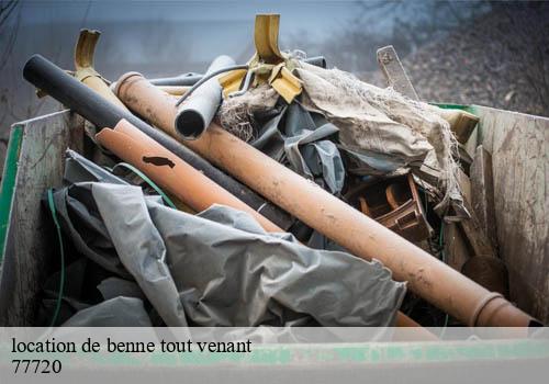 location de benne tout venant  bombon-77720 VD Bennes