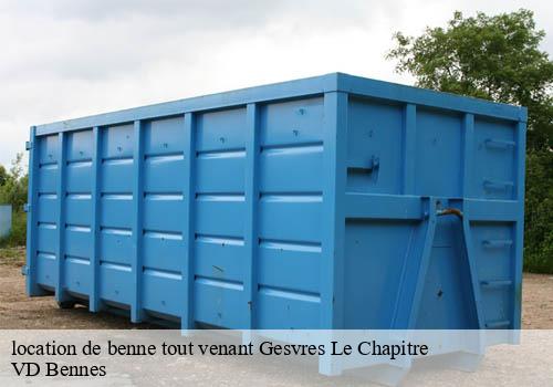 location de benne tout venant  gesvres-le-chapitre-77165 VD Bennes