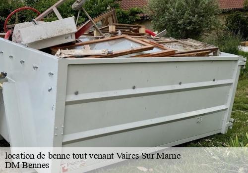 location de benne tout venant  vaires-sur-marne-77360 DM Bennes