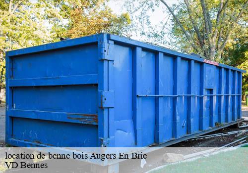 location de benne bois  augers-en-brie-77560 VD Bennes