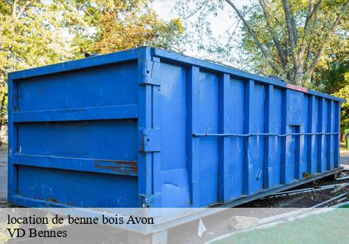 location de benne bois  avon-77210 VD Bennes