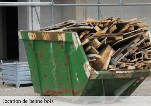 location de benne bois  champcenest-77560 DM Bennes